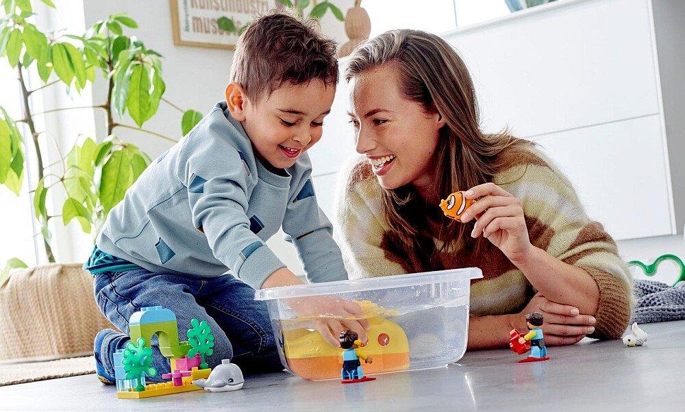 LEGO Duplo Przygoda w łodzi podwodnej 10910 zabawa