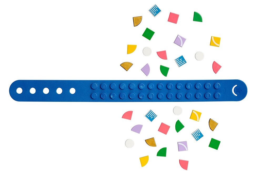 LEGO Dots Bransoletka sportowa 41911 Łatwa i intuicyjna zabawka możliwość regulacji bransoletki