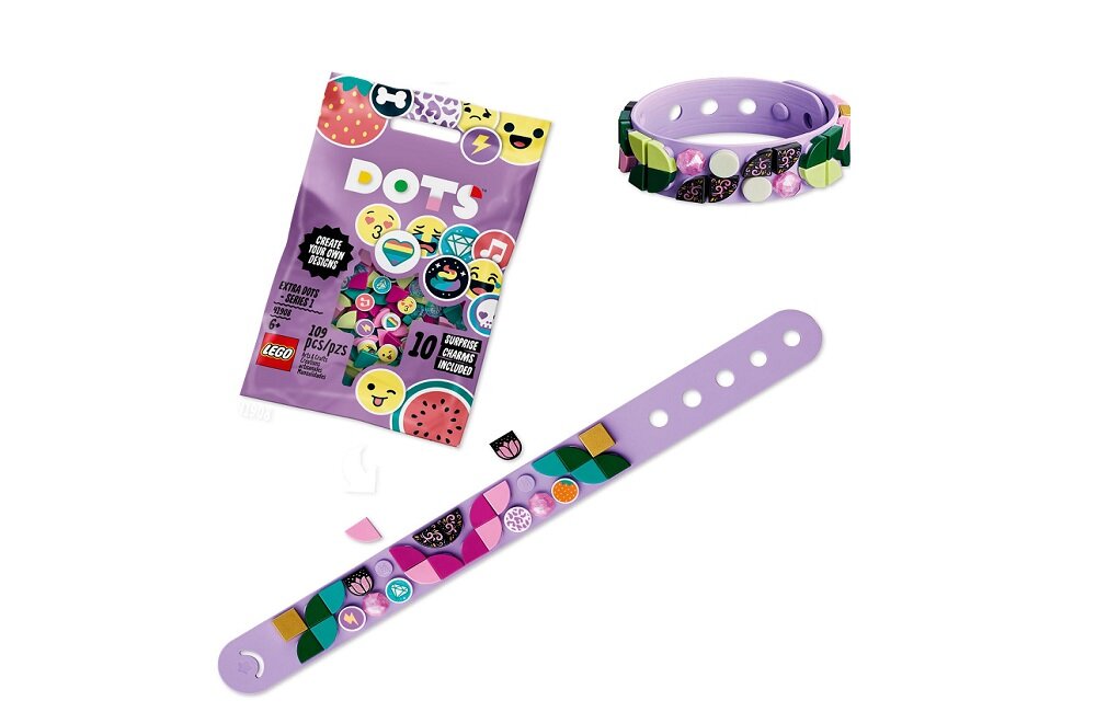LEGO Dots Bransoletka z magicznym lasem 41917 kreatywna zabawa dużo elementów
