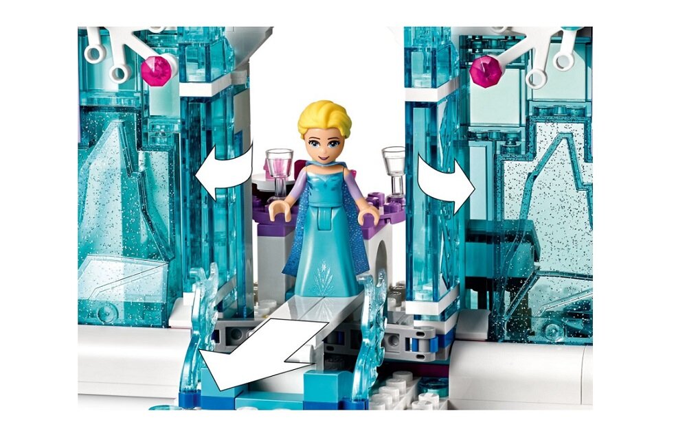 LEGO Disney Magiczny lodowy pałac Elsy 43172 klocki buduj obiekty