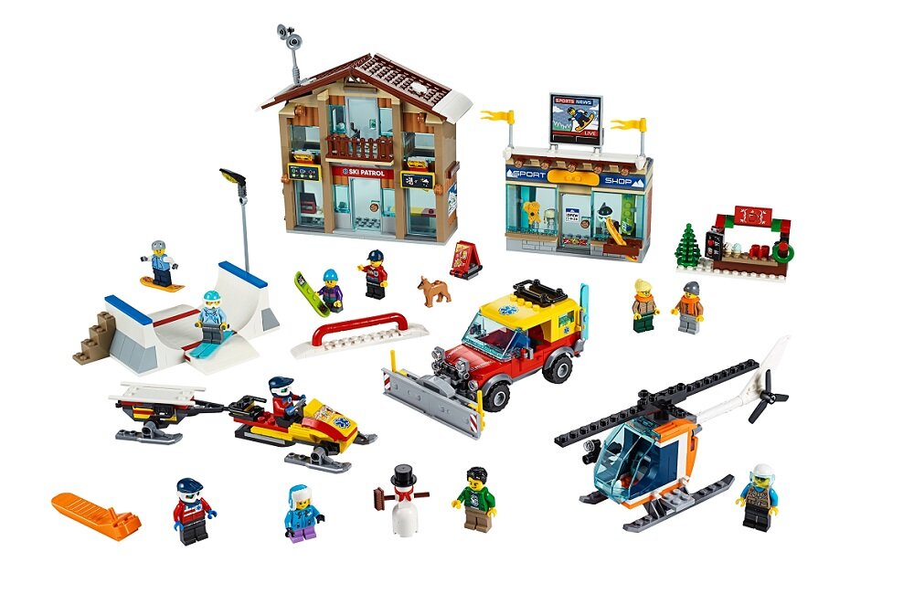 LEGO City Kurort narciarski 60203 Minifigurki