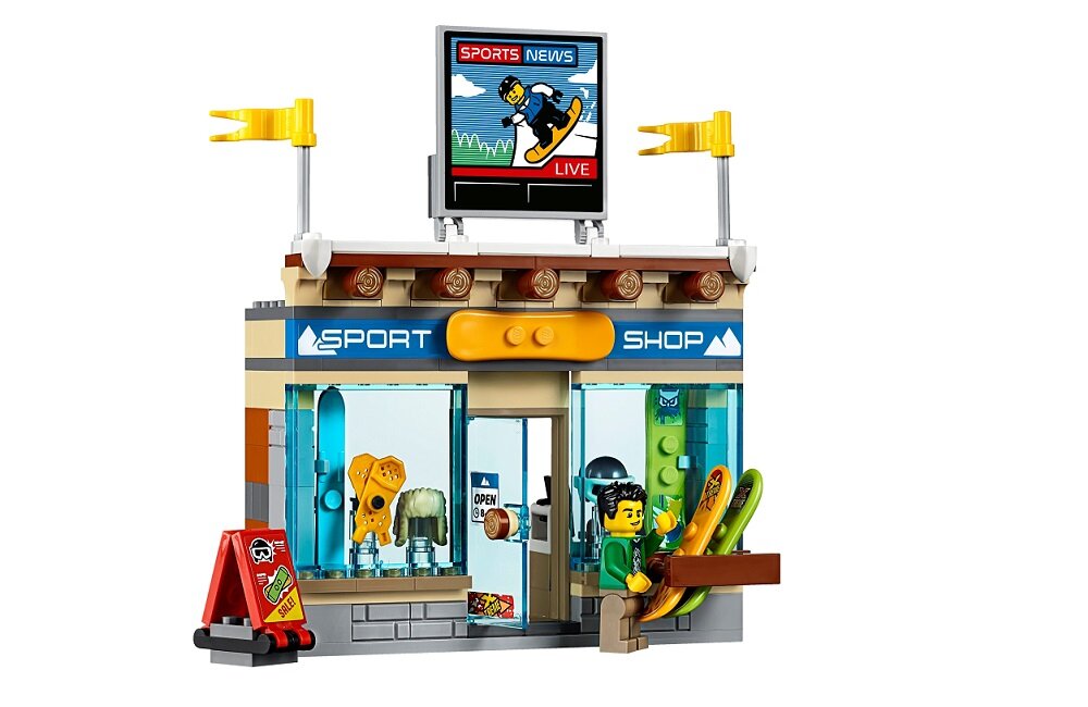 LEGO City Kurort narciarski 60203 wyposażenie