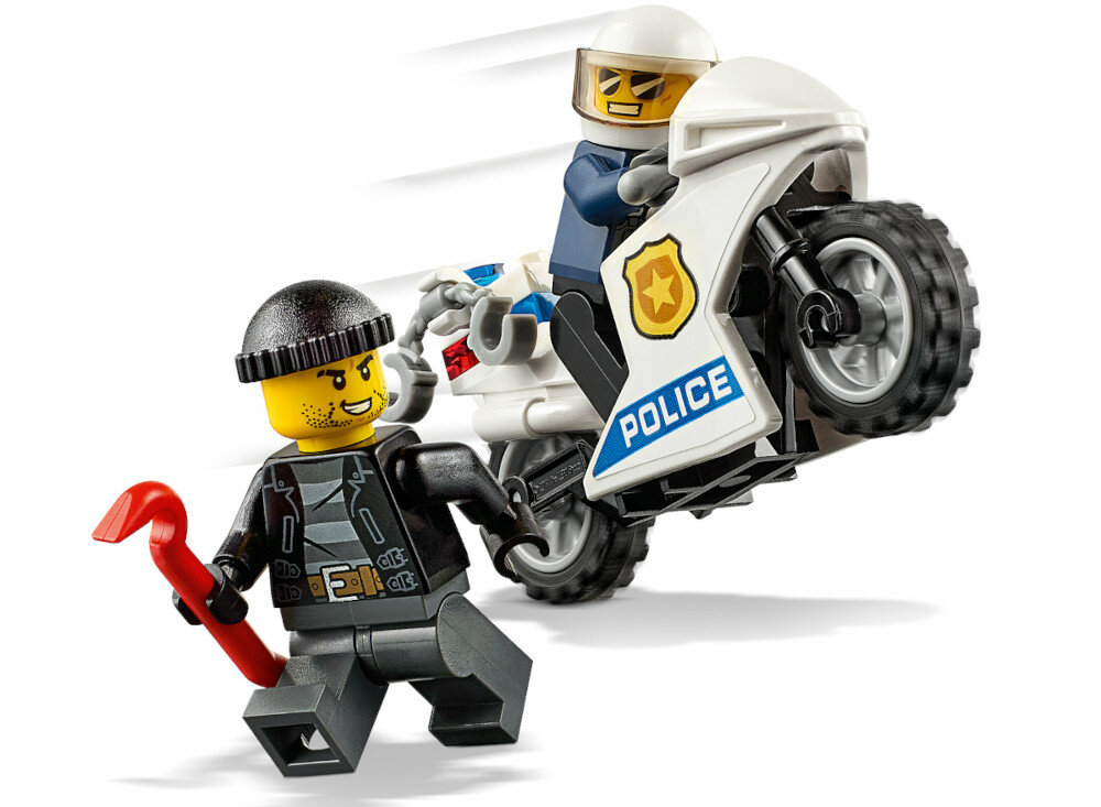 LEGO City Otwarcie sklepu z pączkami 60233 zestaw furgonetka taksowka ciezarowka motocykl