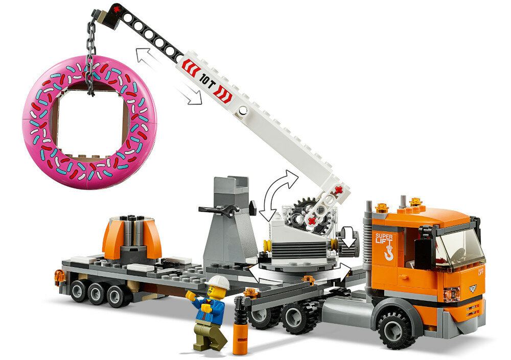LEGO City Otwarcie sklepu z pączkami 60233 aplikacja lego life