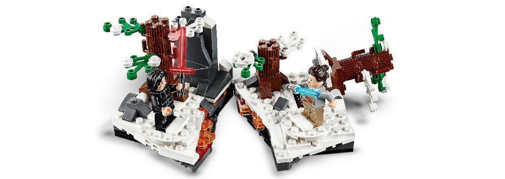 LEGO Star Wars Pojedynek w bazie Starkiller 75236 pojedynek zawiasy szczelina 