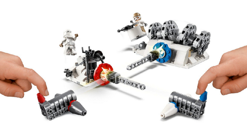 LEGO Star Wars Atak na generator na Hoth 75239 lego elementy