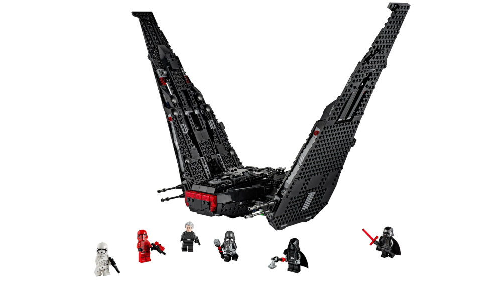 LEGO Star Wars Wahadłowiec Kylo Rena  - elementy
