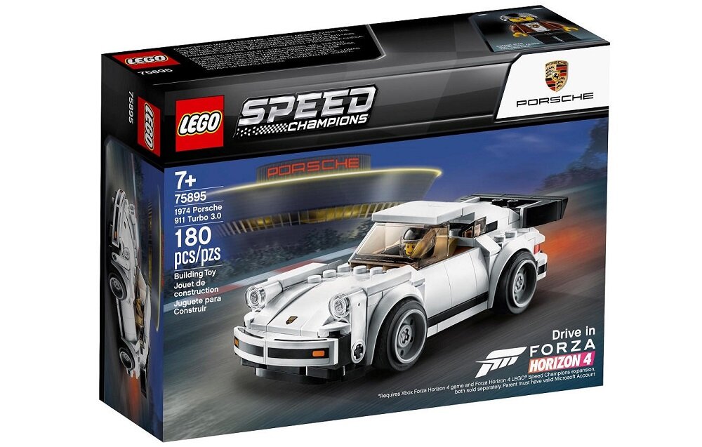 LEGO Speed Champions 1974 Porsche 911 Turbo 3.0 - wysoka jakość wygląd ogólny pudełko