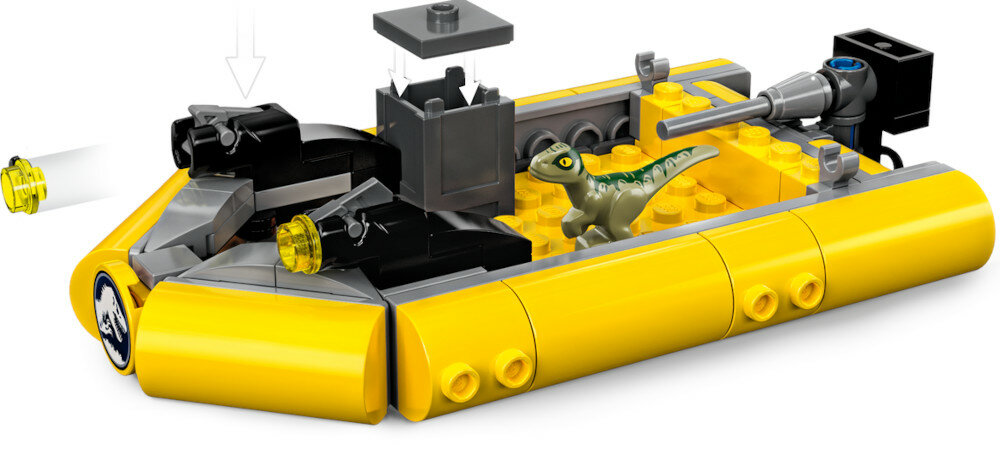 LEGO Jurassic World Tyranozaur kontra mechaniczny dinozaur 75938 akcesoria lodz