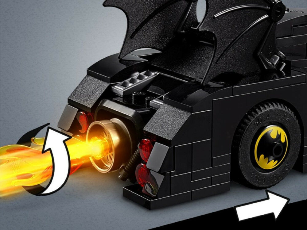 LEGO Batman Batmobile: w pogoni za Jokerem 76119 plomien obracany