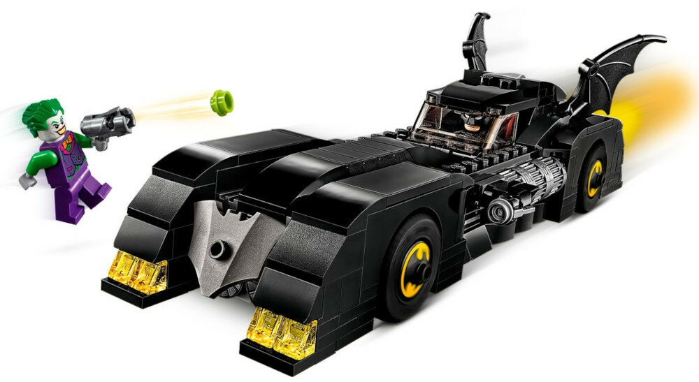 LEGO Batman Batmobile: w pogoni za Jokerem 76119 zabawa kreatywnosc umiejetnosci