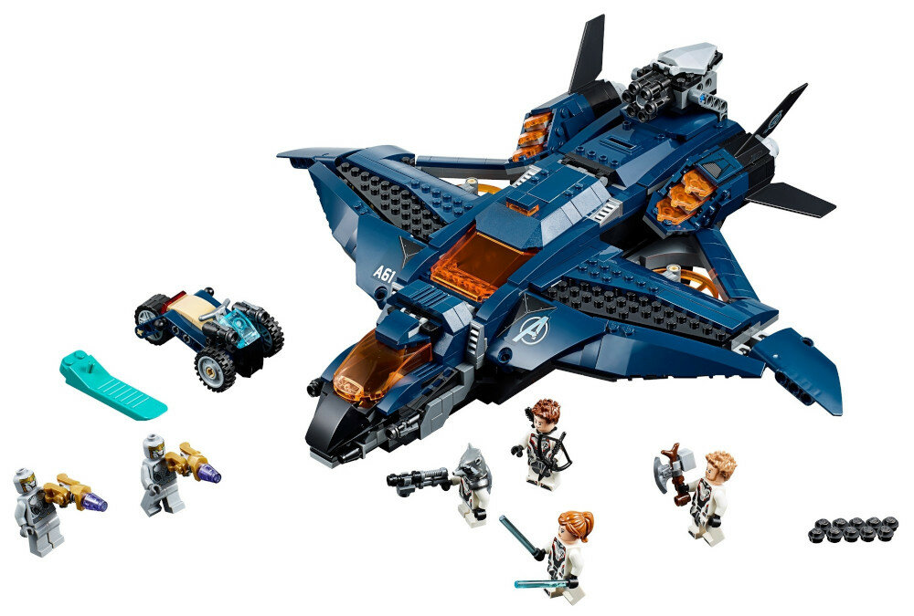 LEGO Marvel Wspaniały Quinjet Avengersów 76126