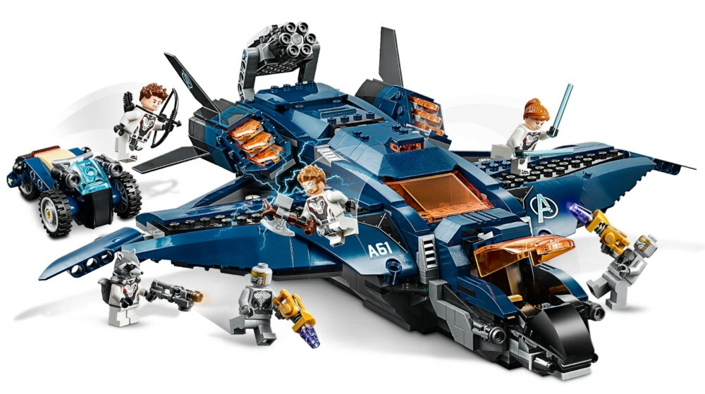 LEGO Marvel Wspaniały Quinjet Avengersów 76126