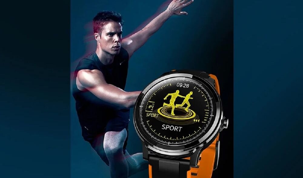 Smartwatch MANTA SWT05BP  ekran bateria czujniki zdrowie sport pasek ładowanie pojemność rozdzielczość łączność sterowanie krew puls rozmowy smartfon aplikacja 