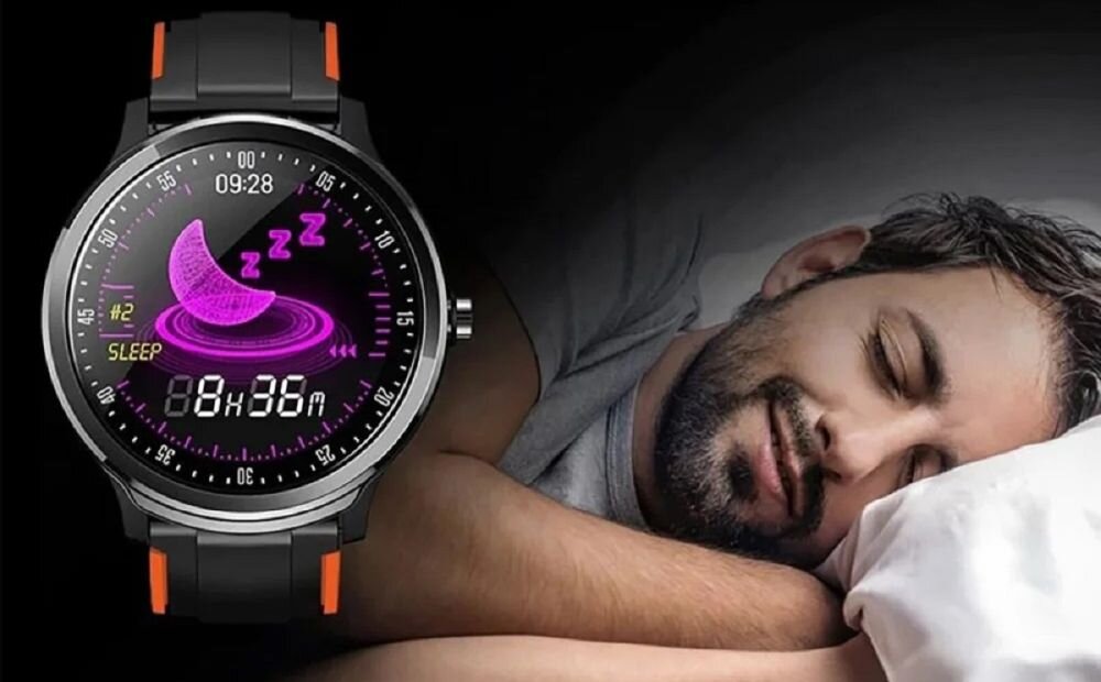 Smartwatch MANTA SWT05BP  ekran bateria czujniki zdrowie sport pasek ładowanie pojemność rozdzielczość łączność sterowanie krew puls rozmowy smartfon aplikacja 