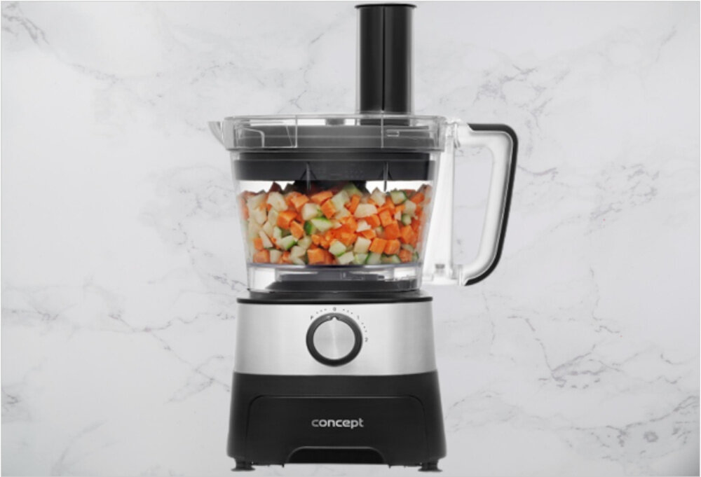 Robot kuchenny CONCEPT Cube RM3000 800W z blenderem kielichowym mikse pojemnosc 1,8l na goraco na zimno