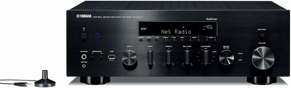 Zestaw stereo YAMAHA R-N803D + ELAC Debut F6.2 - serwisy muzyczne