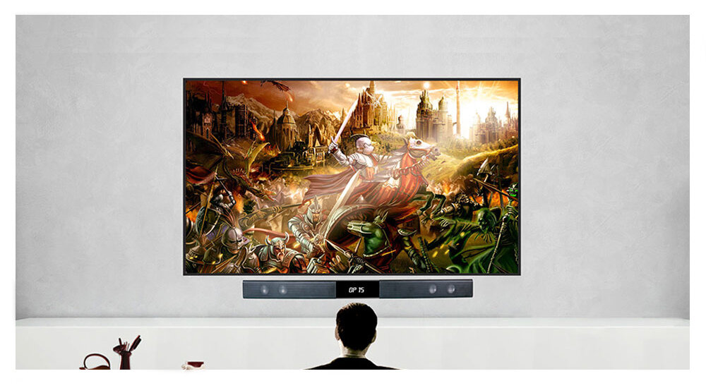 Soundbar FENDA T-160X Czarny bezprzewodowe działanie Bluetooth