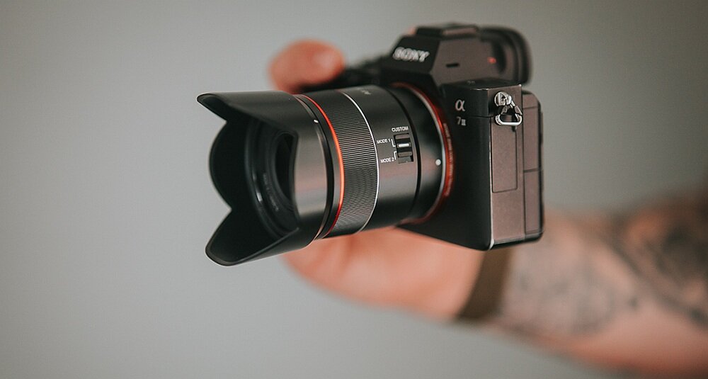 Obiektyw SAMYANG AF 35mm f-1.8 Sony FE optyka soczewki af autofocus przysłona ogniskowa bagnet montaż