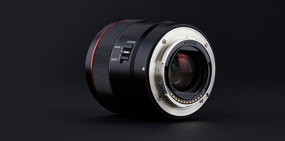 Obiektyw SAMYANG AF 35mm f-1.8 Sony FE optyka soczewki af autofocus przysłona ogniskowa bagnet montaż
