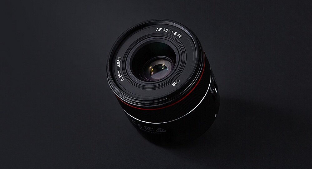 Obiektyw SAMYANG AF 35mm f-1.8 Sony FE optyka soczewki af autofocus przysłona ogniskowa bagnet montaż