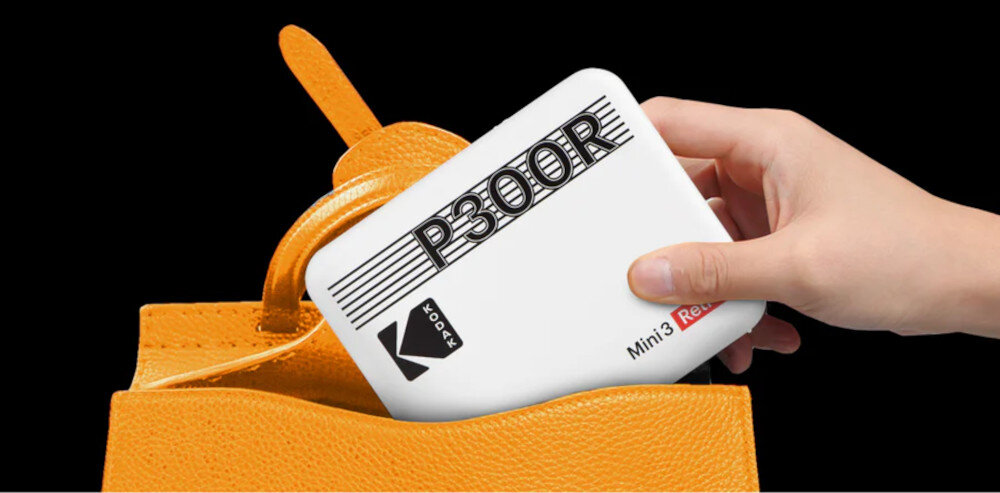 Drukarka KODAK Mini 3 Plus Retro Biały zdjęcia instant