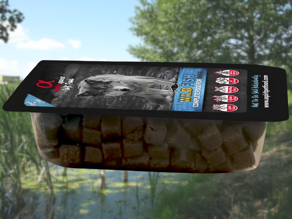 Karma dla psa ALPHA SPIRIT Wild Fish Ryba (45 x 200 g) naturalne składniki
