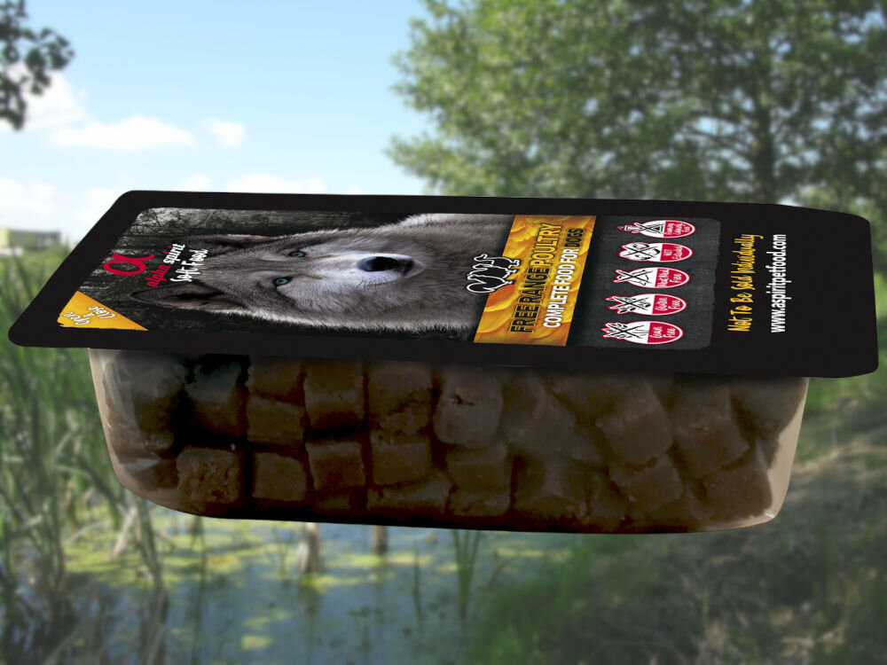 Karma dla psa ALPHA SPIRIT Poultry Kurczak z indykiem (45 x 200 g) naturalne składniki