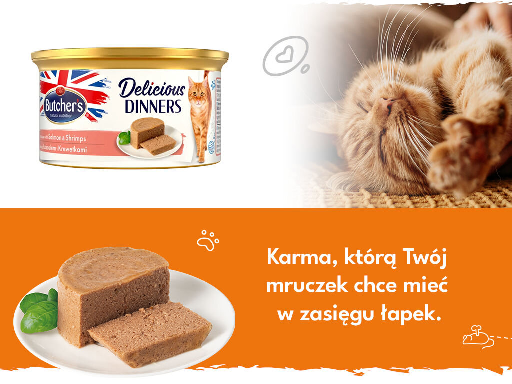 butchers delicious dinners kot grafika druga 85g