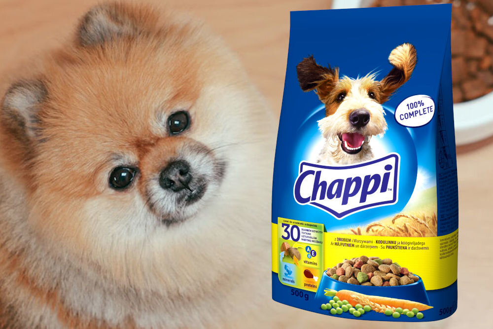 Karma dla psa CHAPPI™ z Drobiem i Warzywami 500 g witaminy pierwiastki aminokwasy