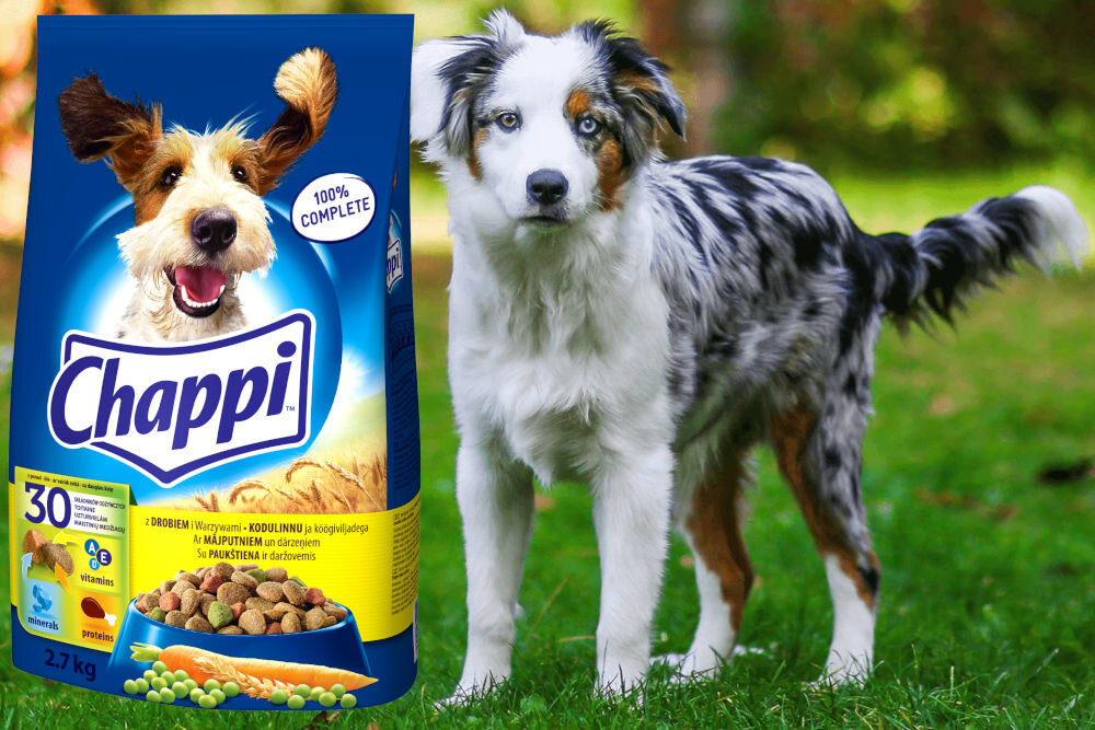 Karma dla psa CHAPPI™ z Drobiem i Warzywami 2,7 kg dawkowanie analiza sklad