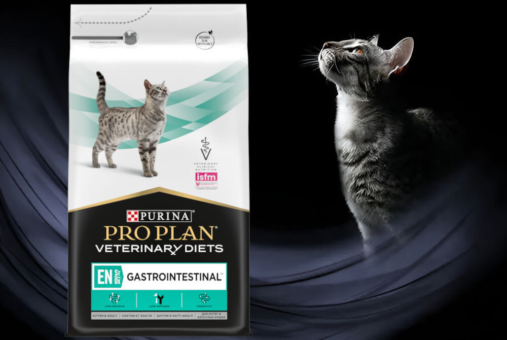 Karma dla kota PURINA Pro Plan Veterinary Diets Feline EN St/Ox Gastrointestinal 5 kg witaminy zdrowie