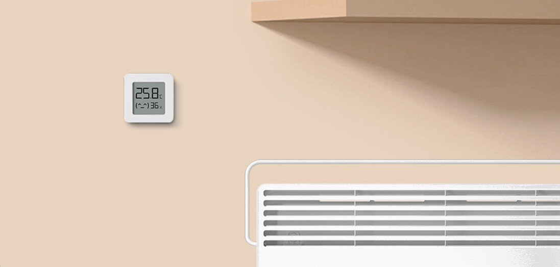 Czujnik temperatury i wilgotności XIAOMI Mi 2 LYWSD03MMC NUN4126GL Centralka Mi Bluetooth