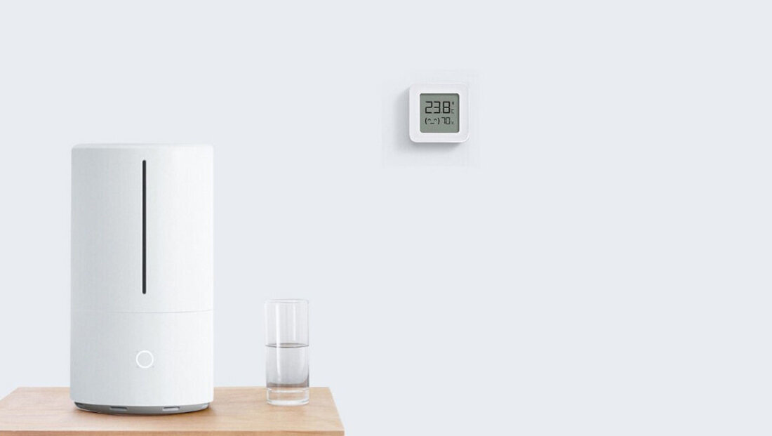 Czujnik temperatury i wilgotności XIAOMI Mi 2 LYWSD03MMC NUN4126GL Automatyczne ogrzewanie