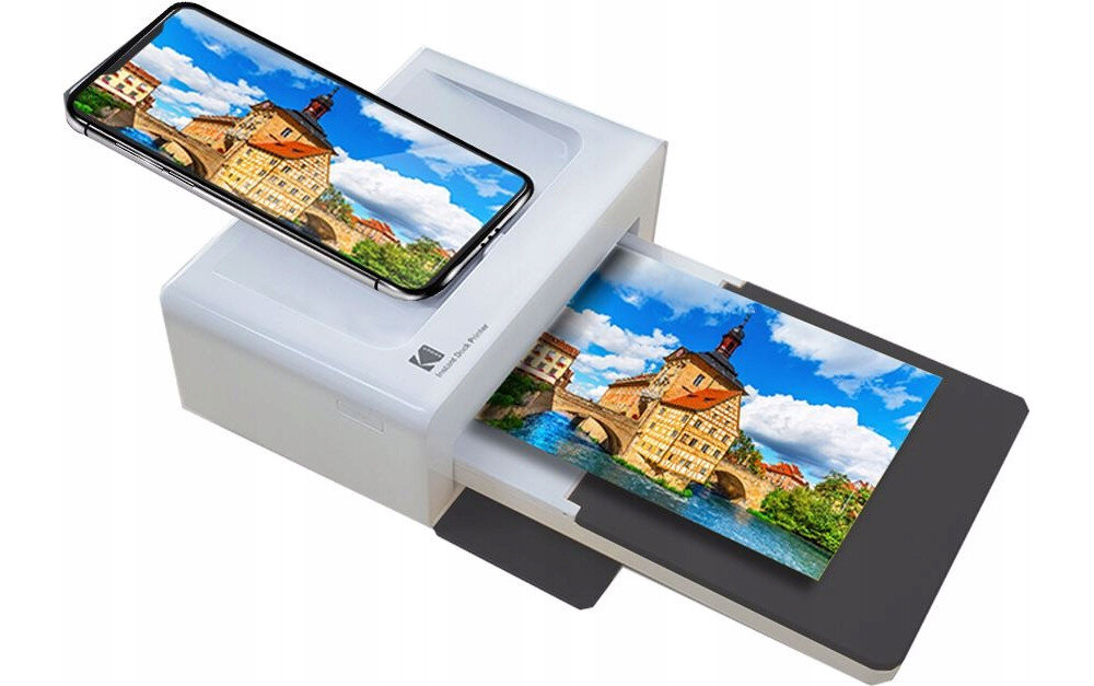 Drukarka KODAK DOCK PD460 kolory laminat kodak 4 pass