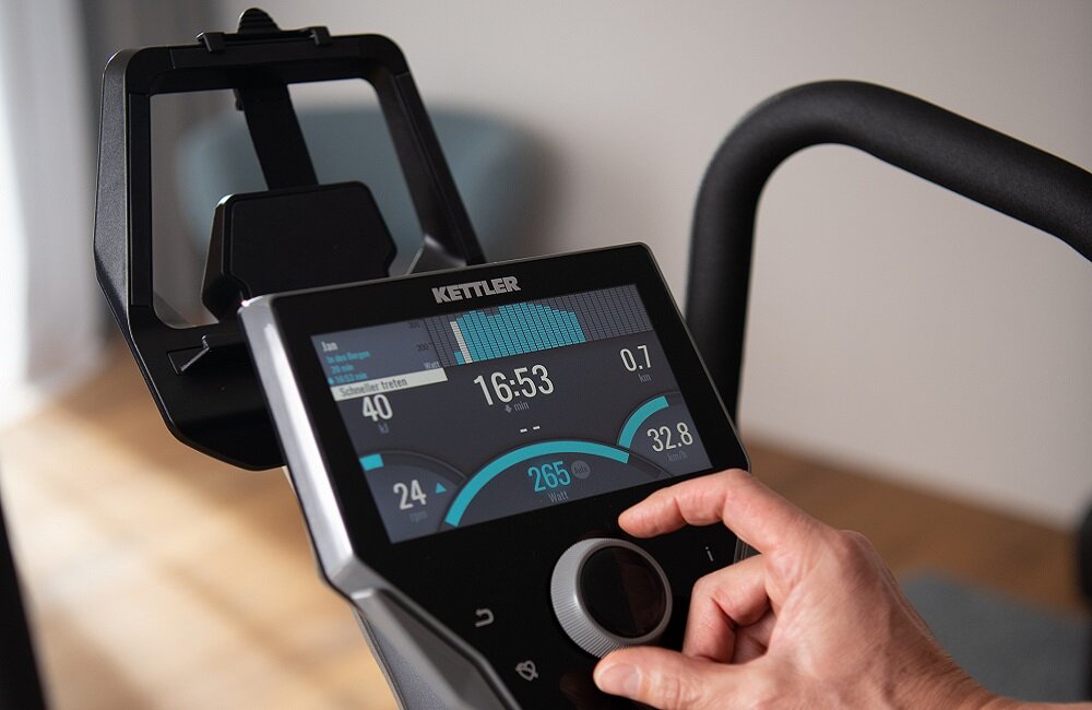 Rower indukcyjny KETTLER Tour 800 Wiele programów treningowych