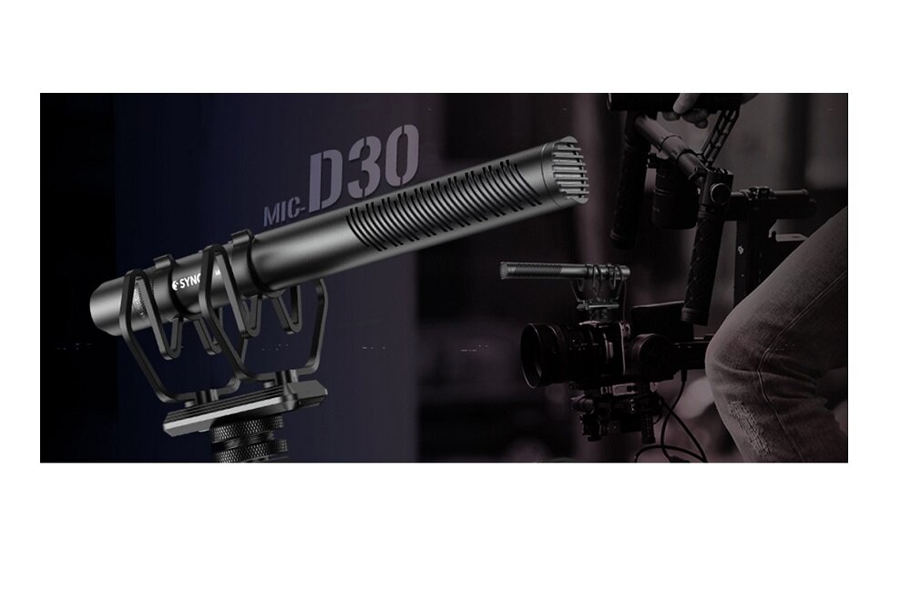 MIKROFON SHOTGUN SYNCO MIC D30 dźwięk innowacja