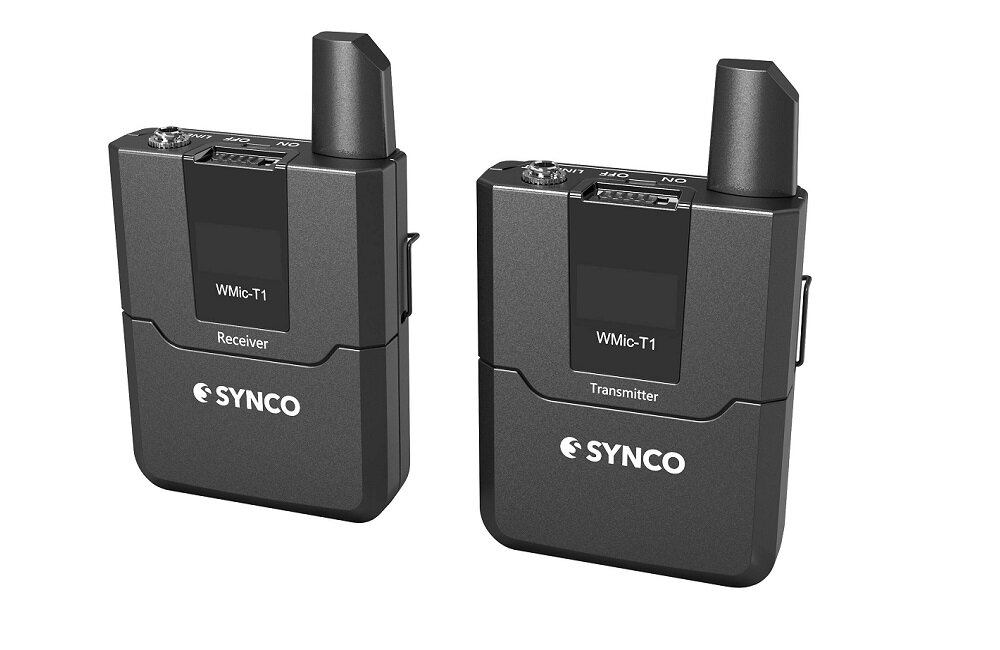 NADAJNIK ODBIORNIK SYNCO WMIC T1 baterie AA
