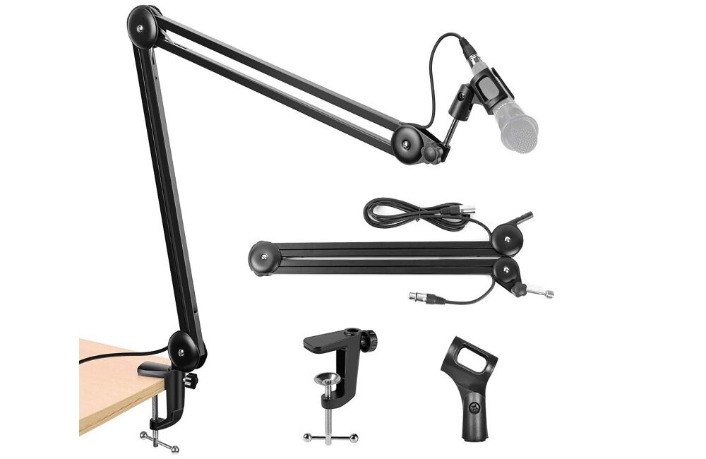 Statyw SYNCO MA38 kompatybilny z większością mikrofonów odporny na drobne uszkodzenia