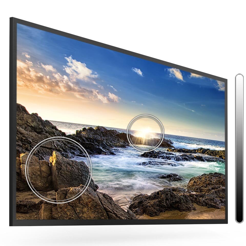 Kontrast w technologii HDR zapewnia doskonałe odwzorowanie detali Kontrast w technologii HDR zapewnia doskonałe odwzorowanie detali