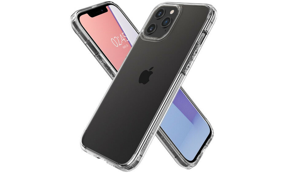 Etui SPIGEN Liquid Crystal do Apple iPhone 12 PRO certyfikat
