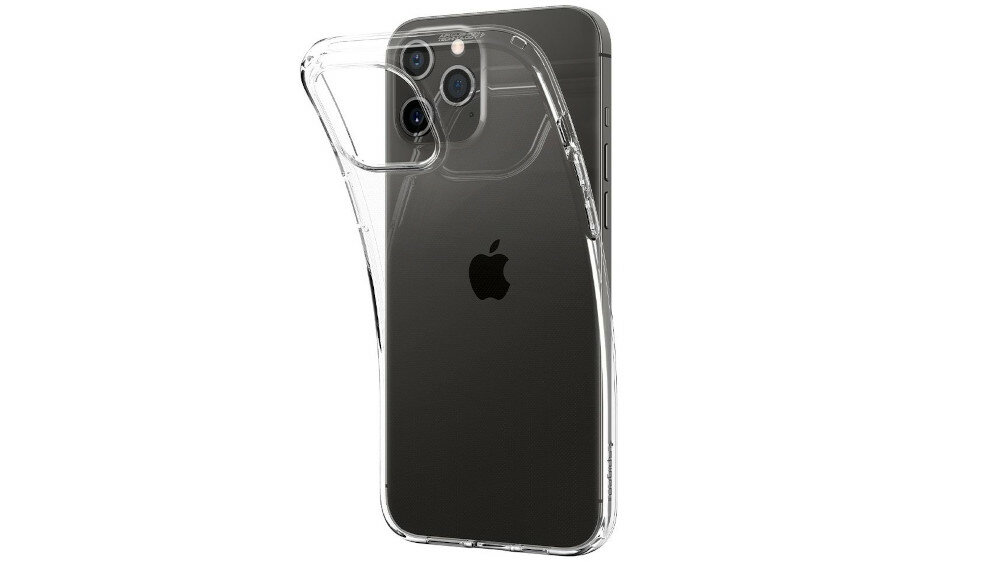 Etui SPIGEN Liquid Crystal do Apple iPhone 12/12 Pro Przezroczysty smukły jakość wykonania