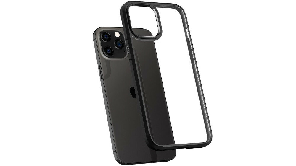 Etui SPIGEN Liquid Crystal do Apple iPhone 12 PRO Przezroczysty zapobiega przyleganiu do urządzenia punktowa struktura