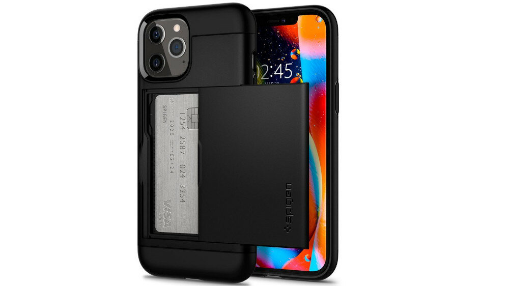 Etui Slim Armor CS tworzywo termoplastyczne wzmocnienia komora na karty dwuczęściowa 