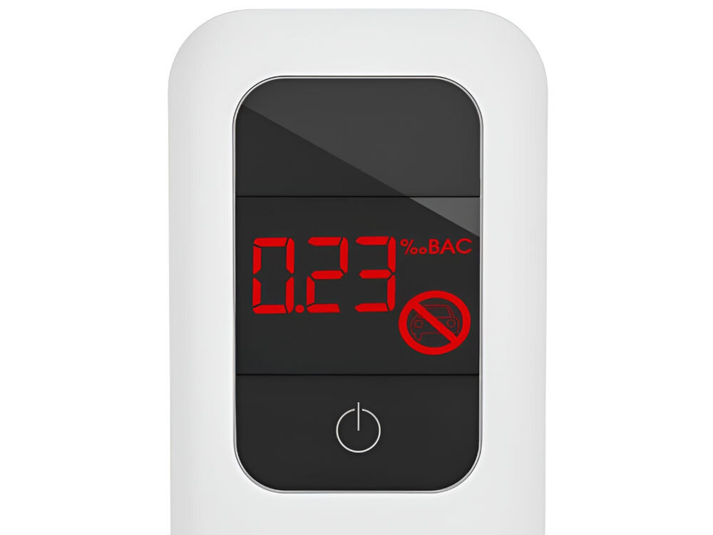 Alkomat ALCOSENSE Lite 2 półprzewodnikowy szybki czytelny wynik czujnik stężenia dokładność pomiaru