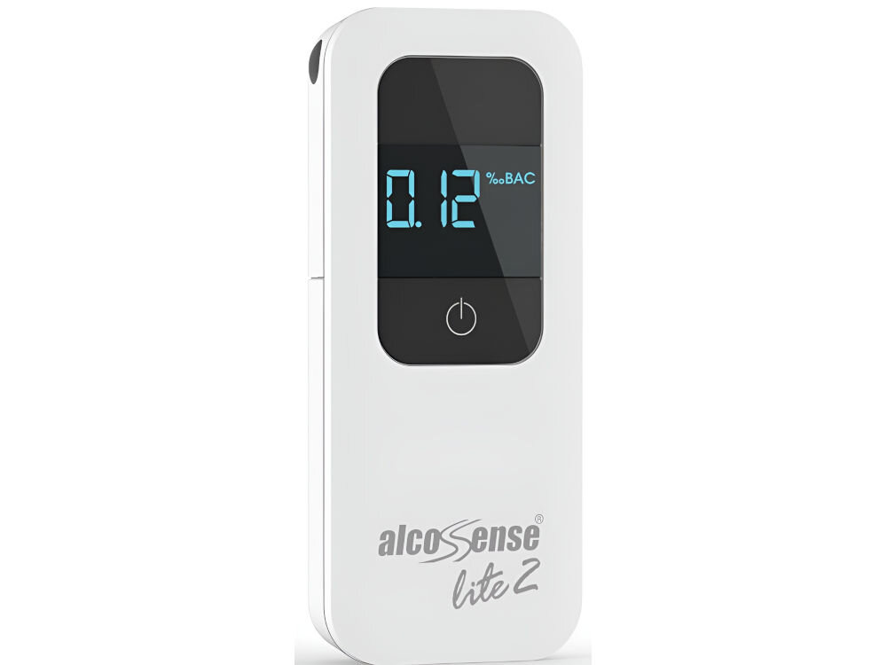 Alkomat ALCOSENSE Lite 2 funkcja ASC głębokie czyszczenie czujnika okresowa kalibracja przypomnienie