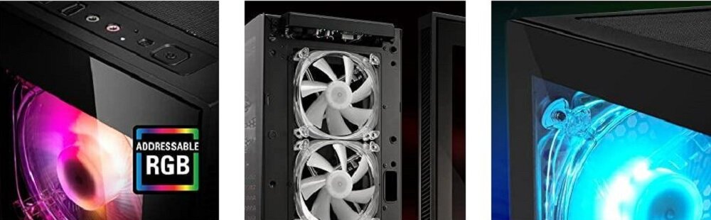 Obudowa SHARKOON TG5 Pro RGB - Wydajne wnetrze