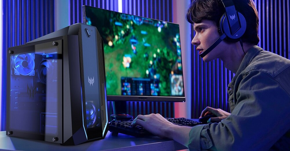 Komputer ACER Predator Orion 3000 - wygląd ogólny opis Obudowa