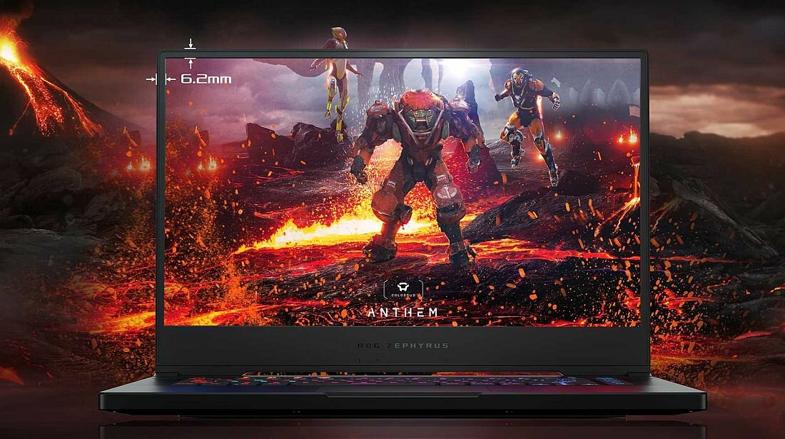 Laptop ASUS ROG Zephyrus S - ekran rozdzielczość