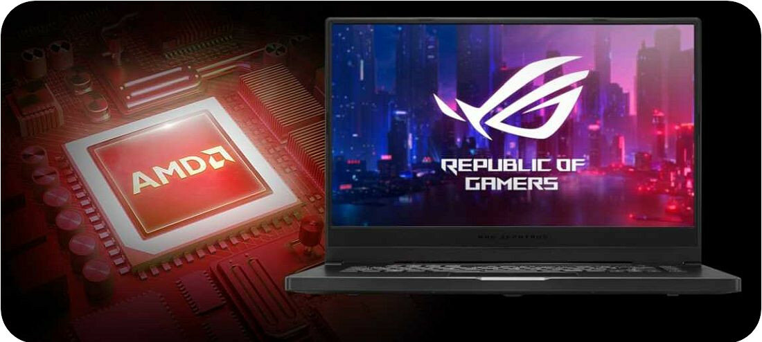 Laptop ASUS Zephyrus G15 GA502 GA502DU GA502IU GA502IV - procesor